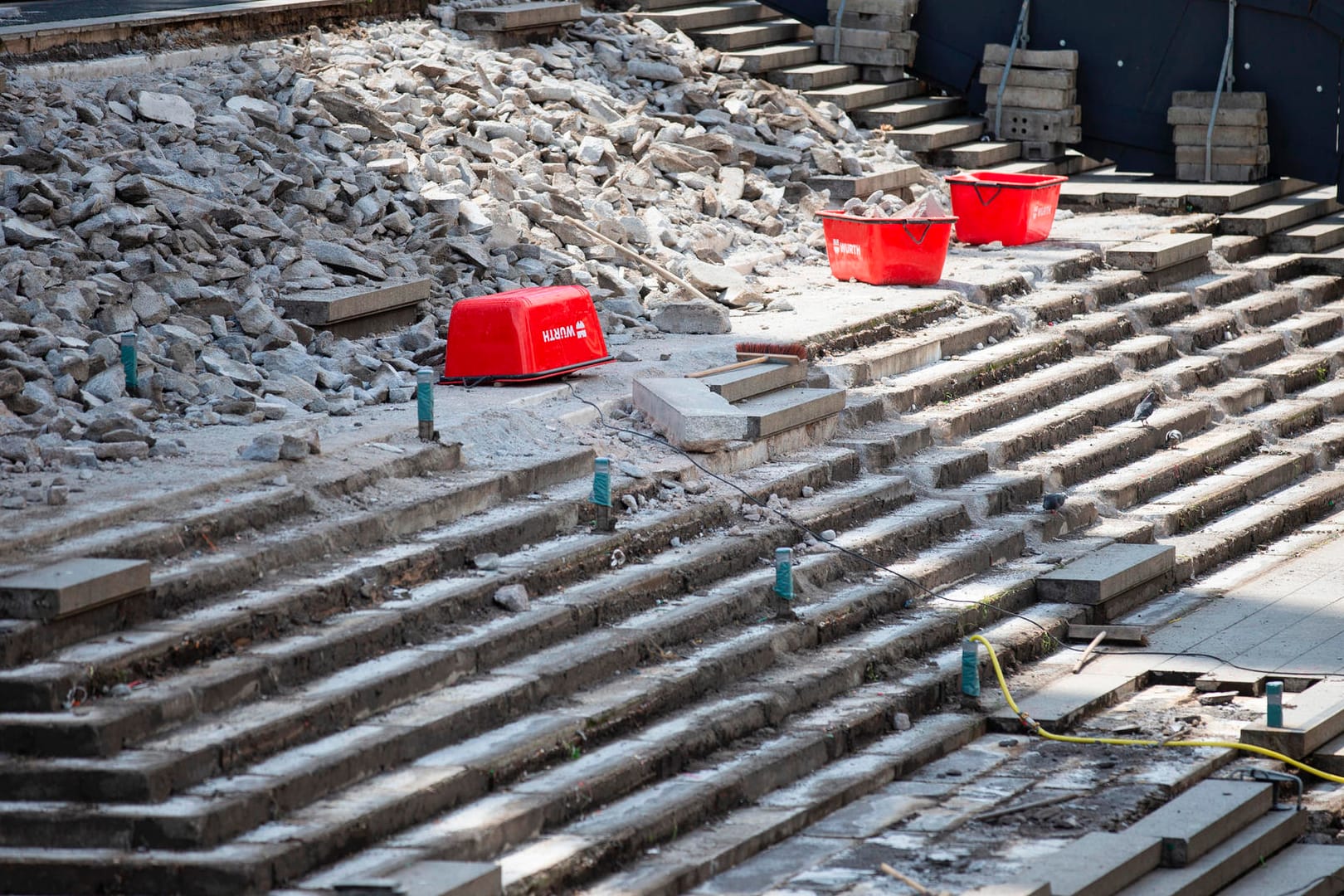 Domtreppe in Köln: Die Sanierung soll bis 2022 dauern.