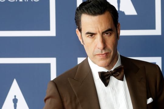 Schauspieler Sacha Baron Cohen bei der Oscar-Verleihung 2021.