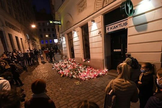 Gedenken in Wien nach dem Anschlag Anfang November 2020.