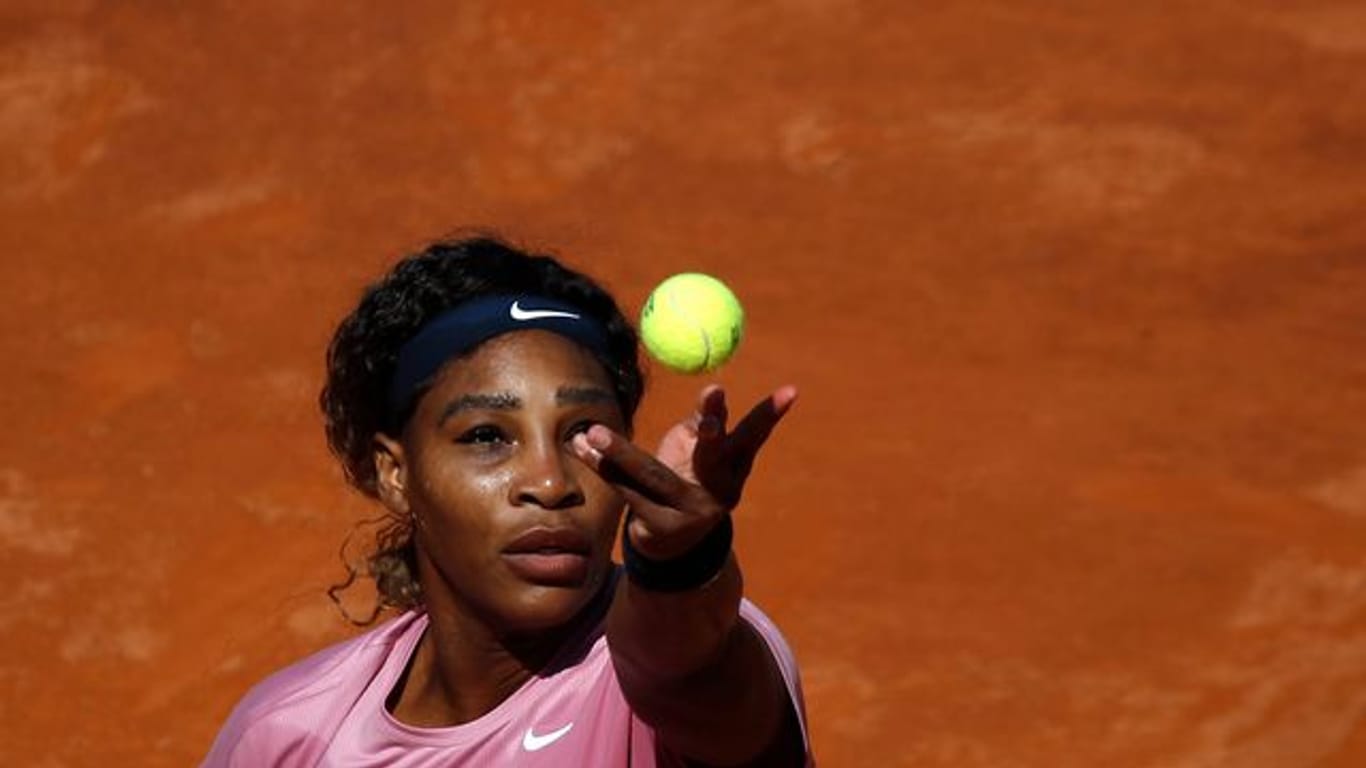 Serena Williams gewann in Parma ihr Auftaktmatch.