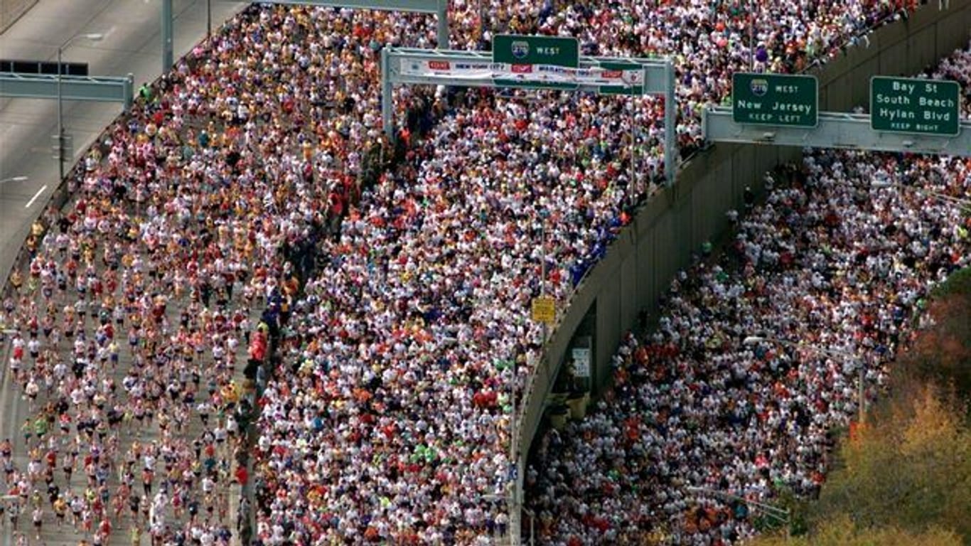 Der legendäre New-York-Marathon soll in diesem Jahr wieder stattfinden.