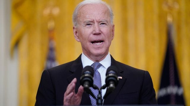 US-Präsident Joe Biden spricht sich im Nahost-Konflikt für eine Waffenruhe aus. US-Präsident Joe Biden spricht sich im Nahost-Konflikt für eine Waffenruhe aus.