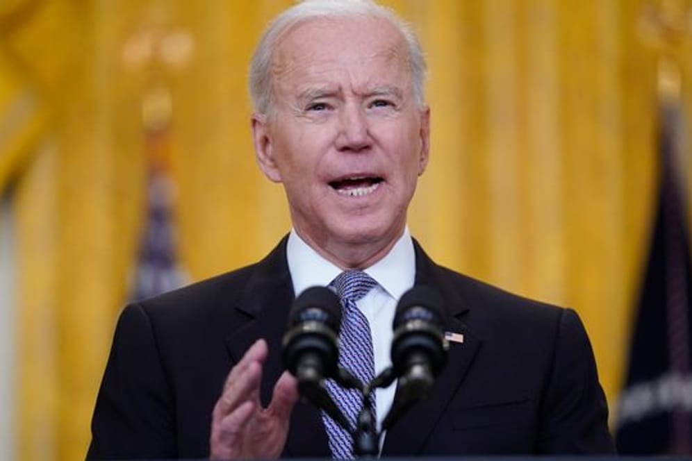 US-Präsident Joe Biden spricht sich im Nahost-Konflikt für eine Waffenruhe aus.