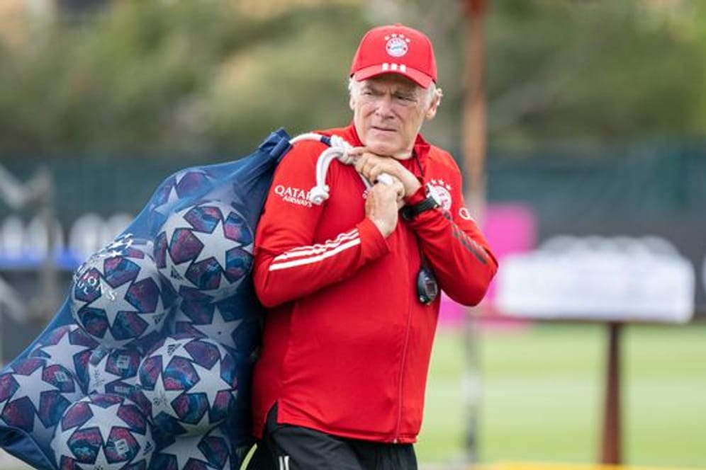 Co-Trainer Hermann Gerland vom FC Bayern