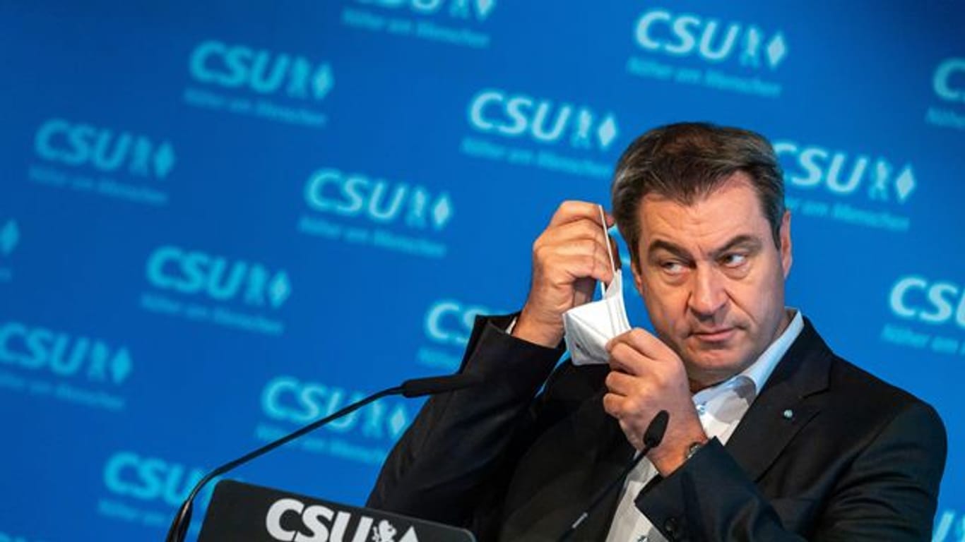 Markus Söder ist bayerischer Ministerpräsident und CSU-Vorsitzender.