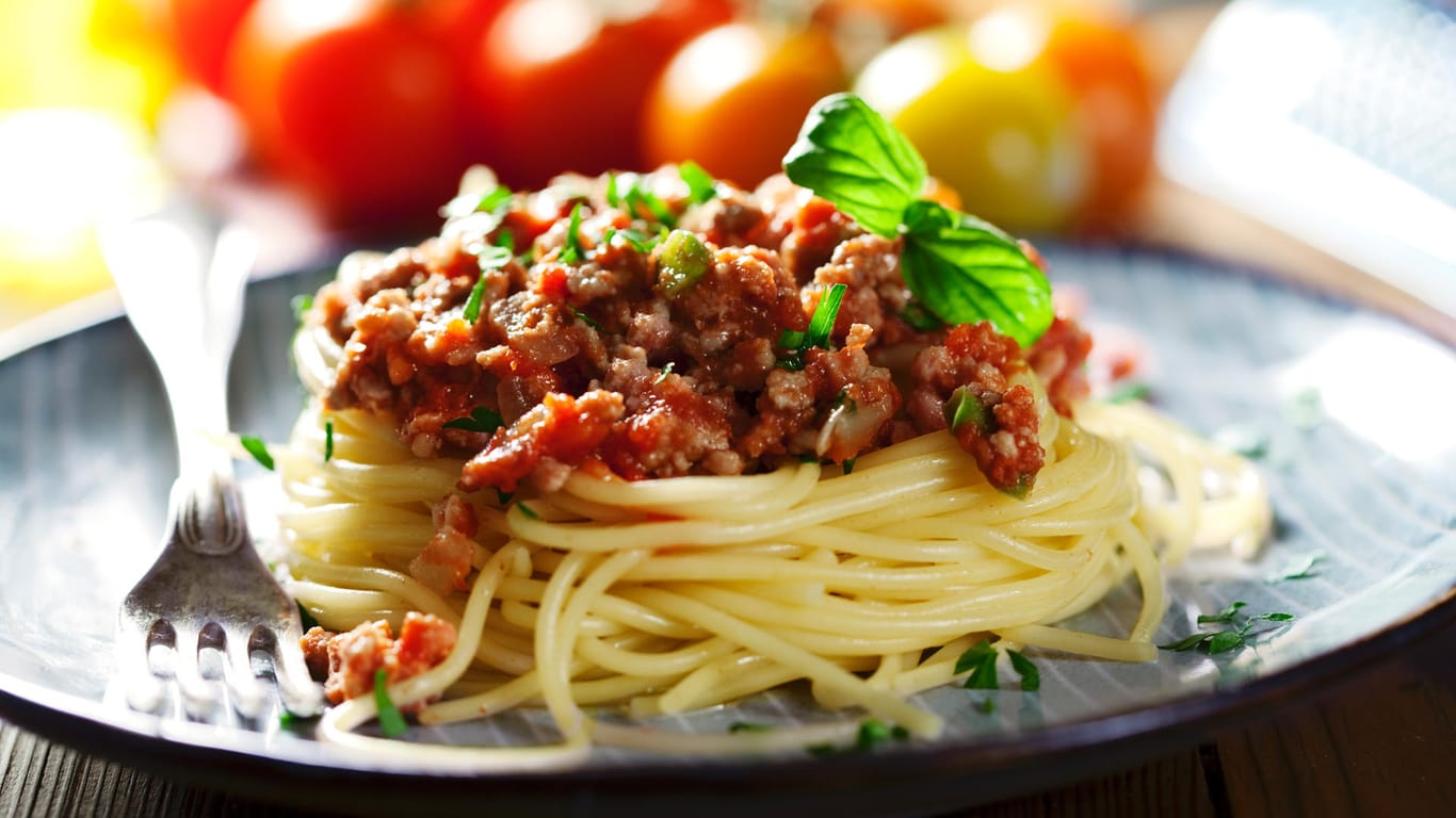 Kantine-Ranking: Spaghetti Bolognese ist auf Platz eins.