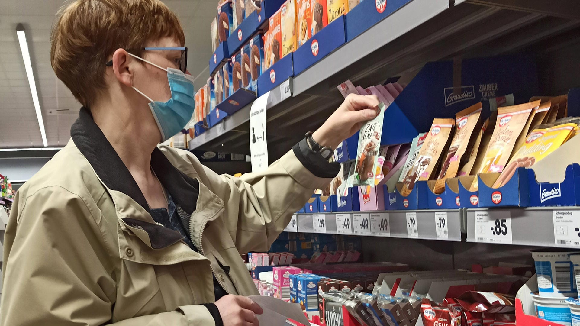 Süße Versuchung: Besonders mit Desserts machte Dr. Oetker gute Umsätze.