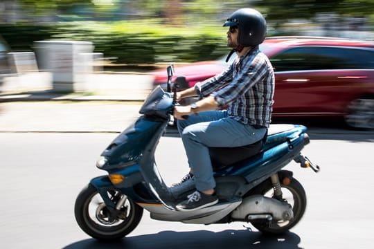Sehr lässig: Roller sind flotte Gefährten.