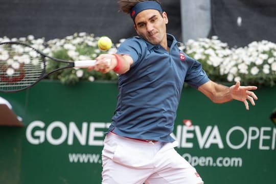 Roger Federer schied in Genf bereits aus.