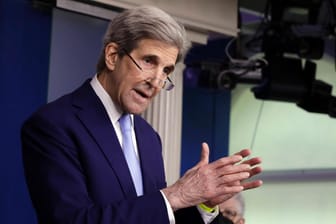 John Kerry: Der US-Klimaschutzbeauftragte besuchte Deutschland.