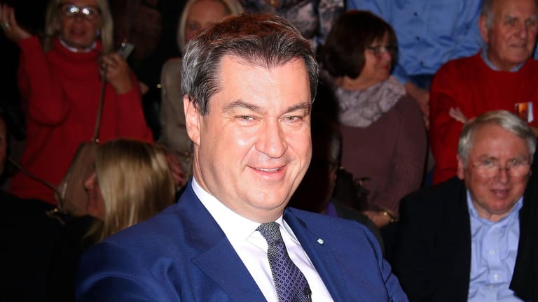 Markus Söder (Archivbild): In der jüngsten "Markus Lanz"-Sendung äußerte der CSU-Chef sich zum Nahost-Konflikt.