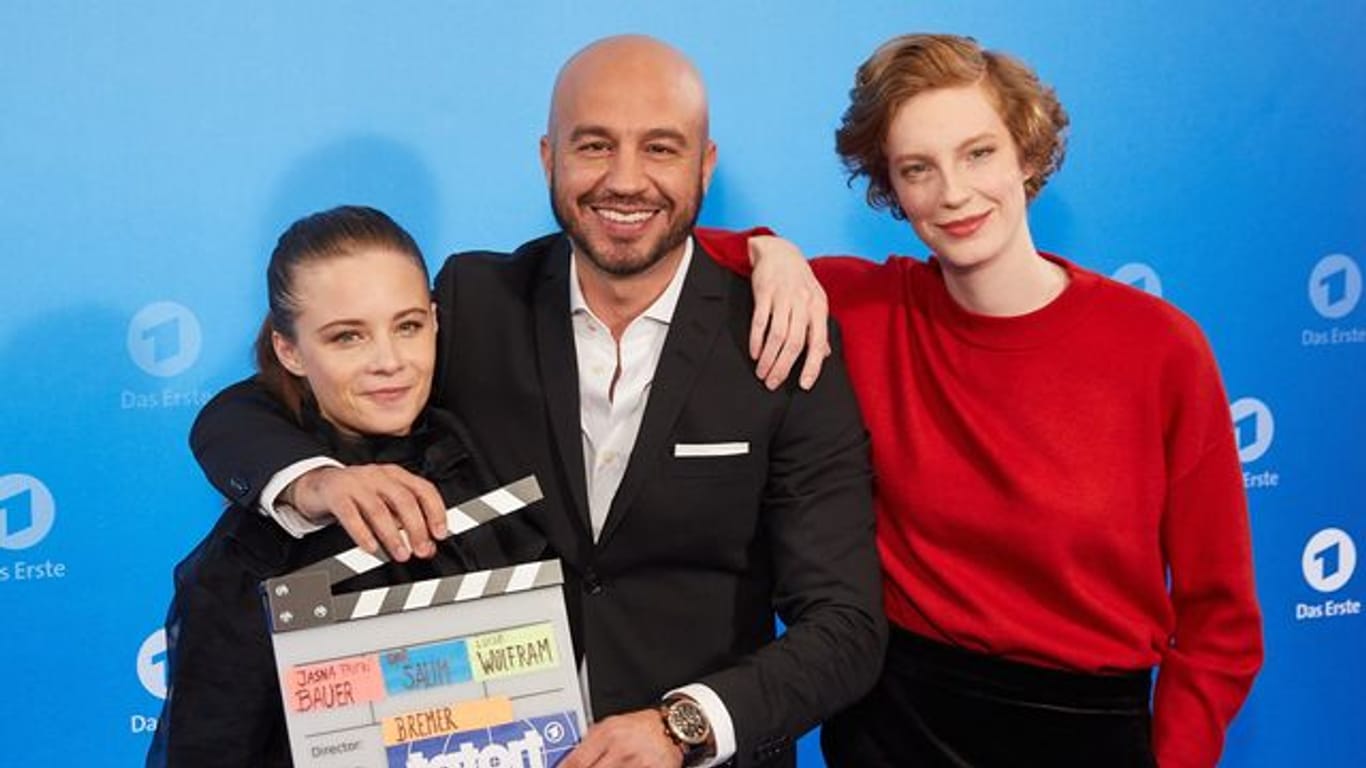 Jasna Fritzi Bauer (l-r), Dar Salim und Luise Wolfram sind im Bremer "Tatort" zu sehen.