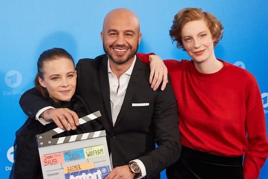 Jasna Fritzi Bauer (l-r), Dar Salim und Luise Wolfram sind im Bremer "Tatort" zu sehen.