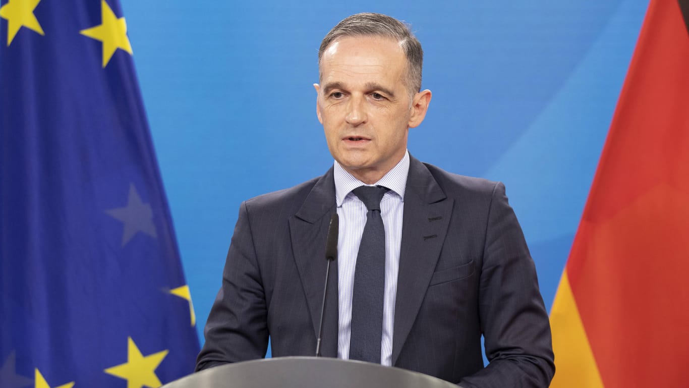 Bundesaußenminister Heiko Maas: Ungarns Außenminister warf der EU vor, sich gegen Israel zu stellen.
