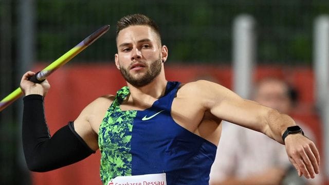 Johannes Vetter warf den Speer 94,20 Meter weit.