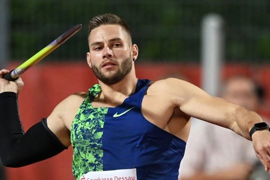 Johannes Vetter warf den Speer 94,20 Meter weit.