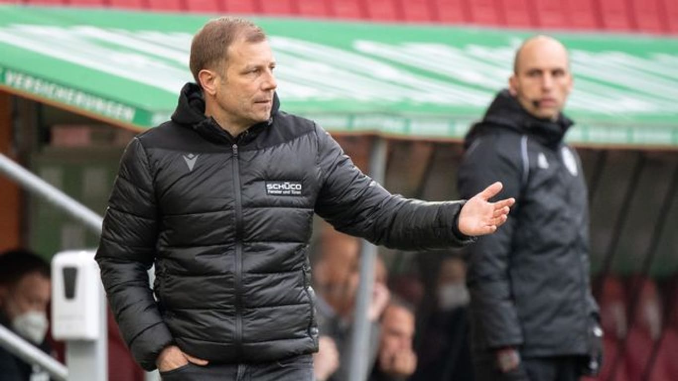 Kann der Klassenerhalt aus eigener Kraft perfekt machen: Bielefeld-Coach Frank Kramer.