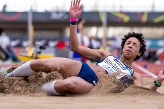 Mihambo siegte mit 6,68 Metern beim Weitsprung beim Leichtathletik-Meeting in Dessau.