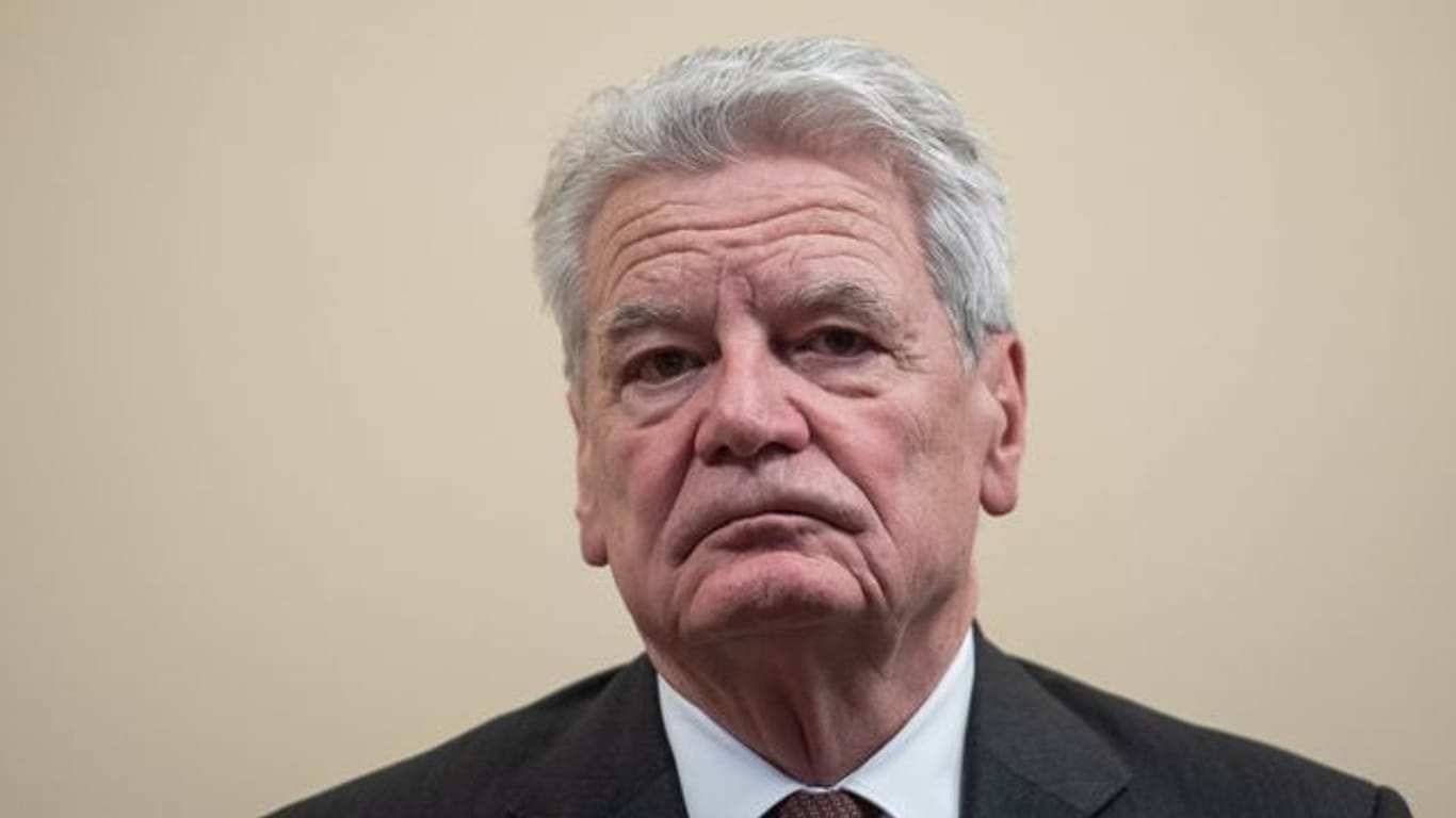 Der frühere Bundespräsident Joachim Gauck Anfang vergangenen Jahres.