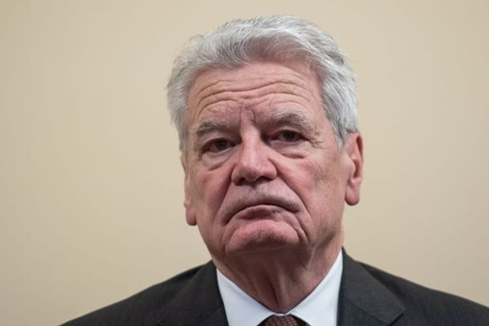 Der frühere Bundespräsident Joachim Gauck Anfang vergangenen Jahres.