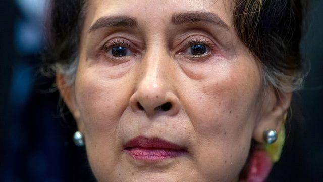 Aung San Suu Kyi Ende 2019.