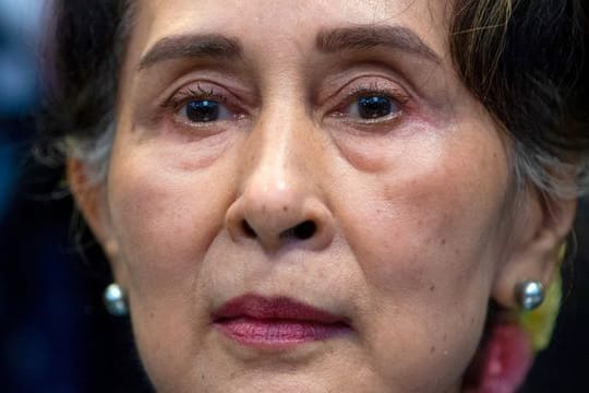 Aung San Suu Kyi Ende 2019.