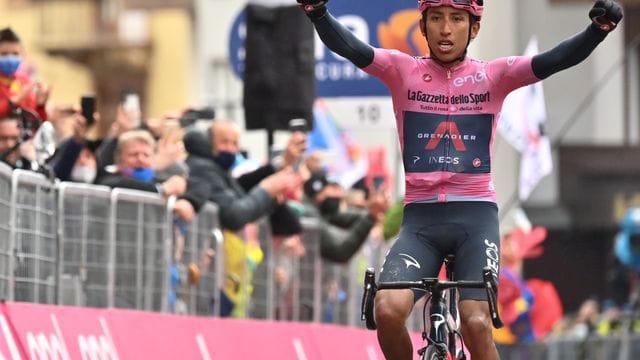 Sorgte auf der Giro-Königsetappe für die Vorentscheidung: Egan Bernal.