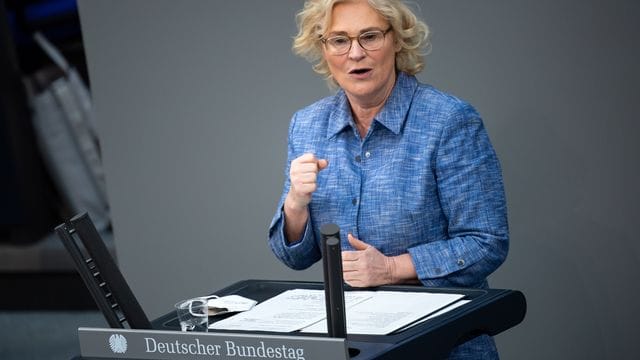 Christine Lambrecht hat nach dem Rücktritt von Franziska Giffey das Familienressort übernommen. Christine Lambrecht hat nach dem Rücktritt von Franziska Giffey das Familienressort übernommen.