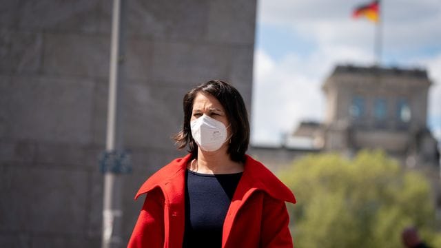 Annalena Baerbock, Kanzlerkandidatin und Bundesvorsitzende von Bündnis 90/Die Grünen. Annalena Baerbock, Kanzlerkandidatin und Bundesvorsitzende von Bündnis 90/Die Grünen.