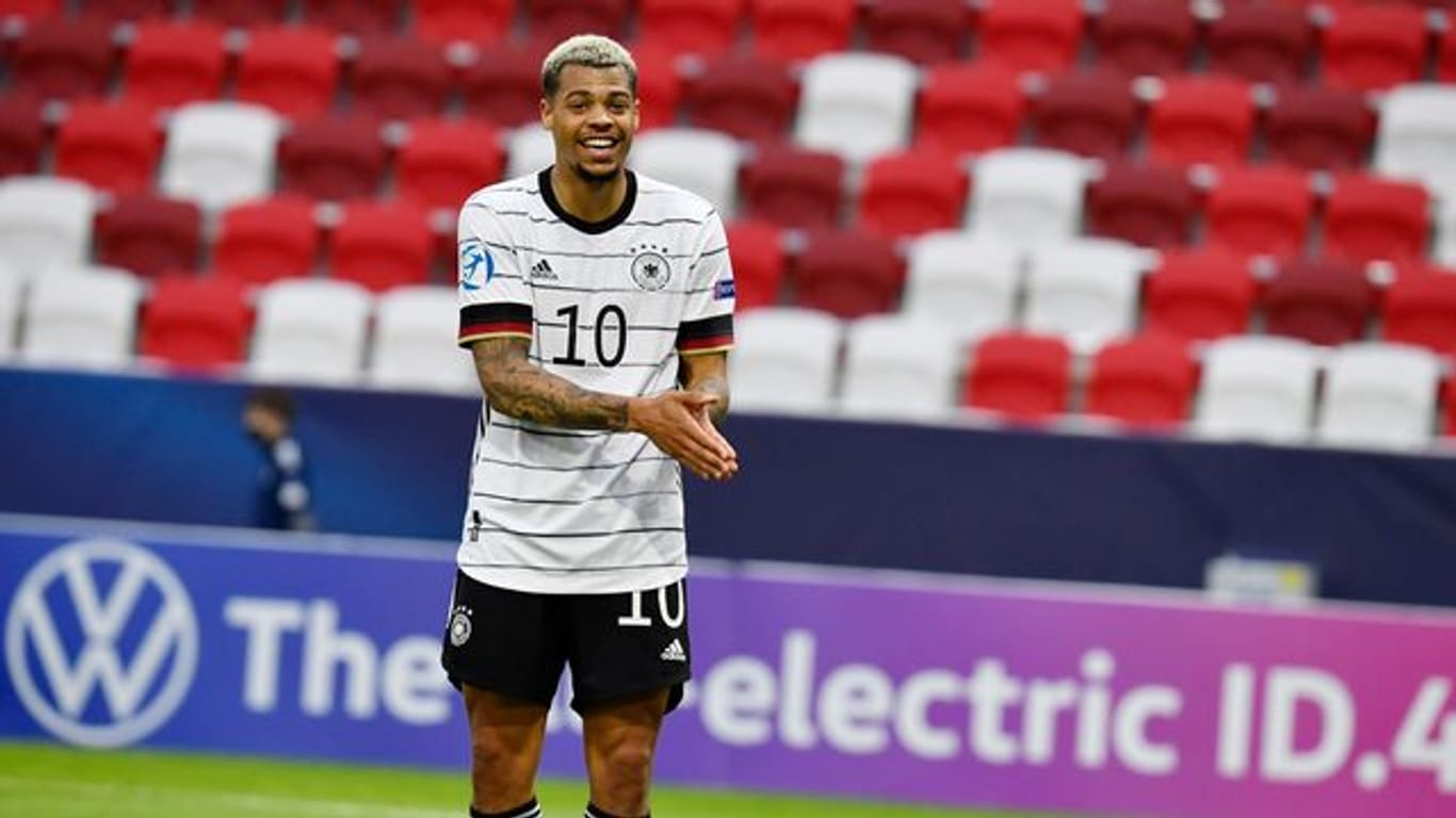 Hat nach der EM die A-Nationalmannschaft als Ziel: Lukas Nmecha. Hat nach der EM die A-Nationalmannschaft als Ziel: Lukas Nmecha.