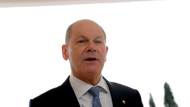 Bundesfinanzminister und SPD-Kanzlerkandidat Olaf Scholz bei einem EU-Treffen. Bundesfinanzminister und SPD-Kanzlerkandidat Olaf Scholz bei einem EU-Treffen.