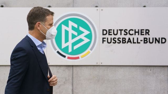 Stach im Kampf um Hansi Flick auch Real Madrid aus: Nationalmannschafts-Direktor Oliver Bierhoff. Stach im Kampf um Hansi Flick auch Real Madrid aus: Nationalmannschafts-Direktor Oliver Bierhoff.