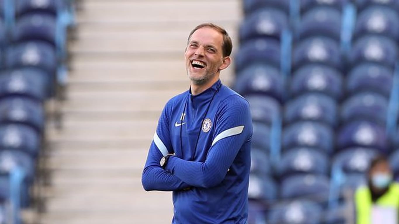 Will in seinem zweiten Königsklassen-Endspiel diesmal der lachende Sieger sein: Chelsea-Coach Thomas Tuchel.