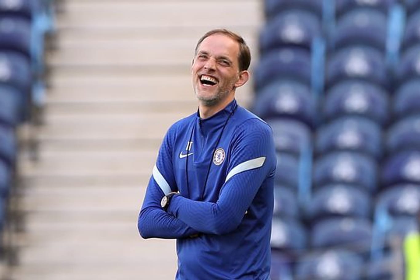 Will in seinem zweiten Königsklassen-Endspiel diesmal der lachende Sieger sein: Chelsea-Coach Thomas Tuchel.