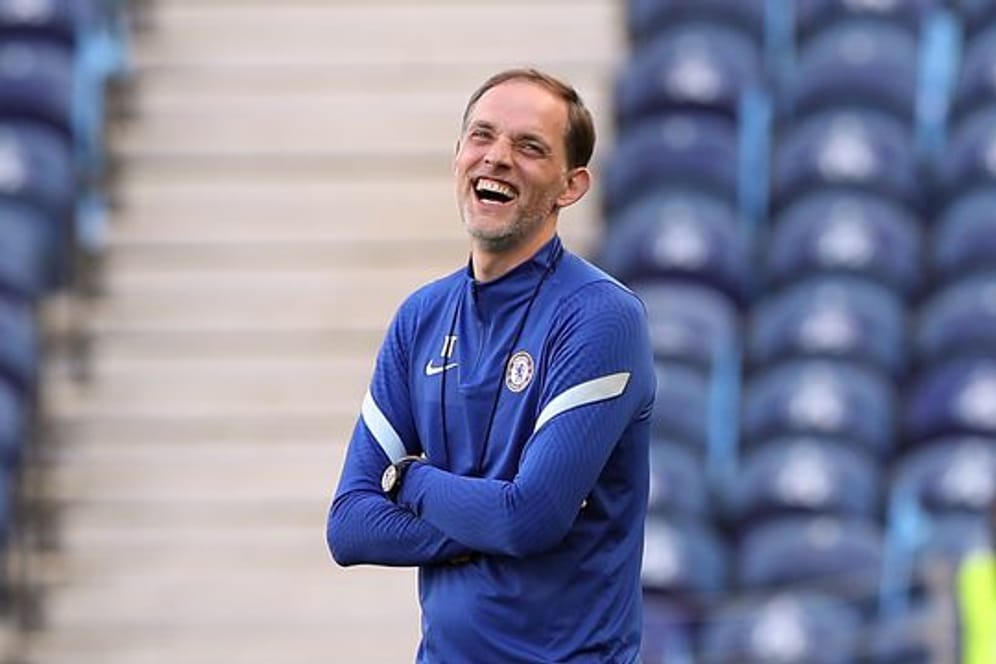 Will in seinem zweiten Königsklassen-Endspiel diesmal der lachende Sieger sein: Chelsea-Coach Thomas Tuchel.
