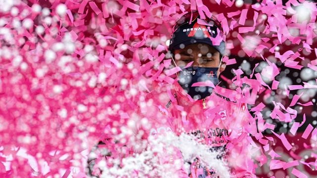 Dem Kolumbianer Egan Bernal ist der Gesamtsieg beim Giro kaum mehr zu nehmen.