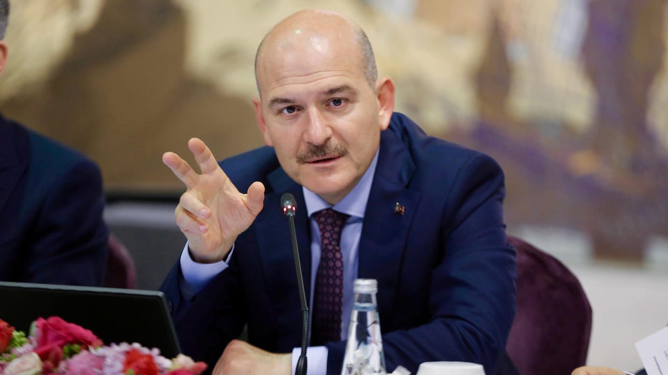 Süleyman Soylu: Der türkische Innenminister steht im Zentrum von Pekers Kritik.