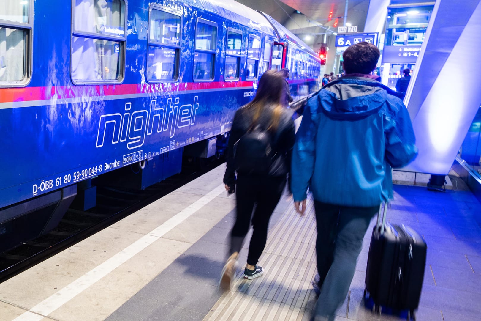 Nightjet der ÖBB: Seit kurzem gibt es eine Nachtzugverbindung zwischen Wien und Amsterdam.