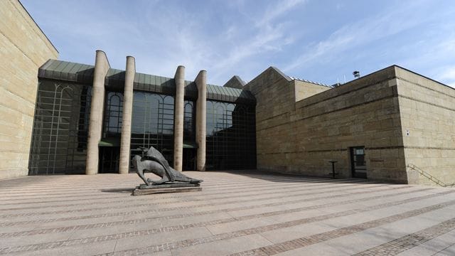 Die Neue Pinakothek in München.