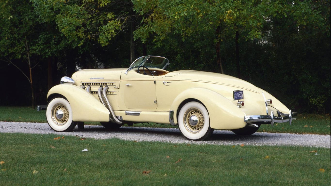 Auburn 851 Boattail Speedster: Jacht-Design an Autos war schon im Jahr 1935 angesagt.