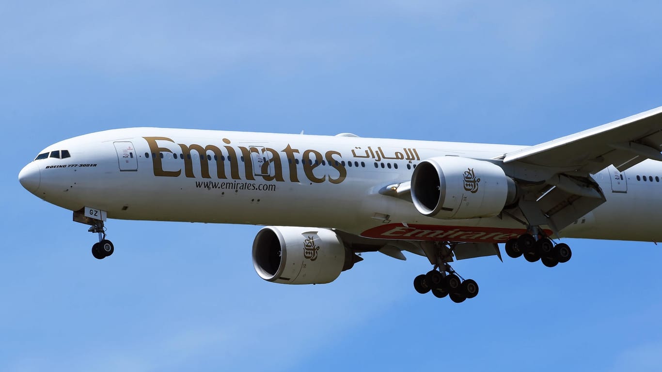Boeing 777: Ein einziger Passagier wurde von den Emirates Airlines von Mumbai nach Dubai befördert.