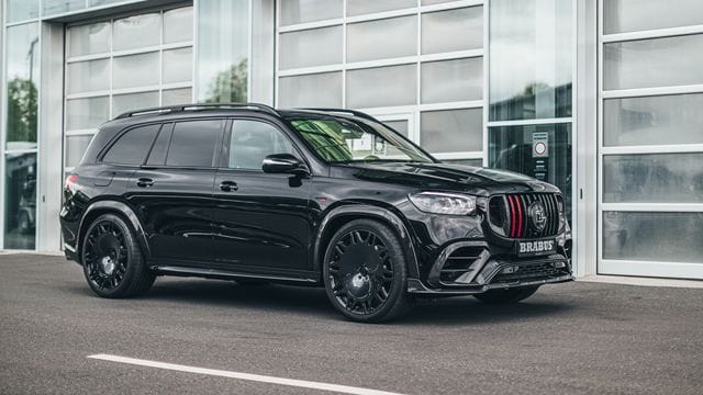 Brummer aus Bottrop: Brabus bietet seine Version vom Mercedes GLS 63 AMG auch als Komplettfahrzeug zu Preisen ab 308 968 Euro an. Brummer aus Bottrop: Brabus bietet seine Version vom Mercedes GLS 63 AMG auch als Komplettfahrzeug zu Preisen ab 308 968 Euro an.