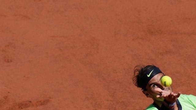 Ohne große Mühe eine Runde weiter: Rafael Nadal in Aktion.