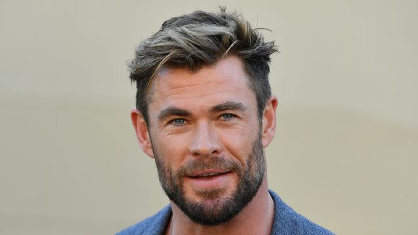 Schauspieler Chris Hemsworth hat "Thor: Love and Thunder" im Kasten.