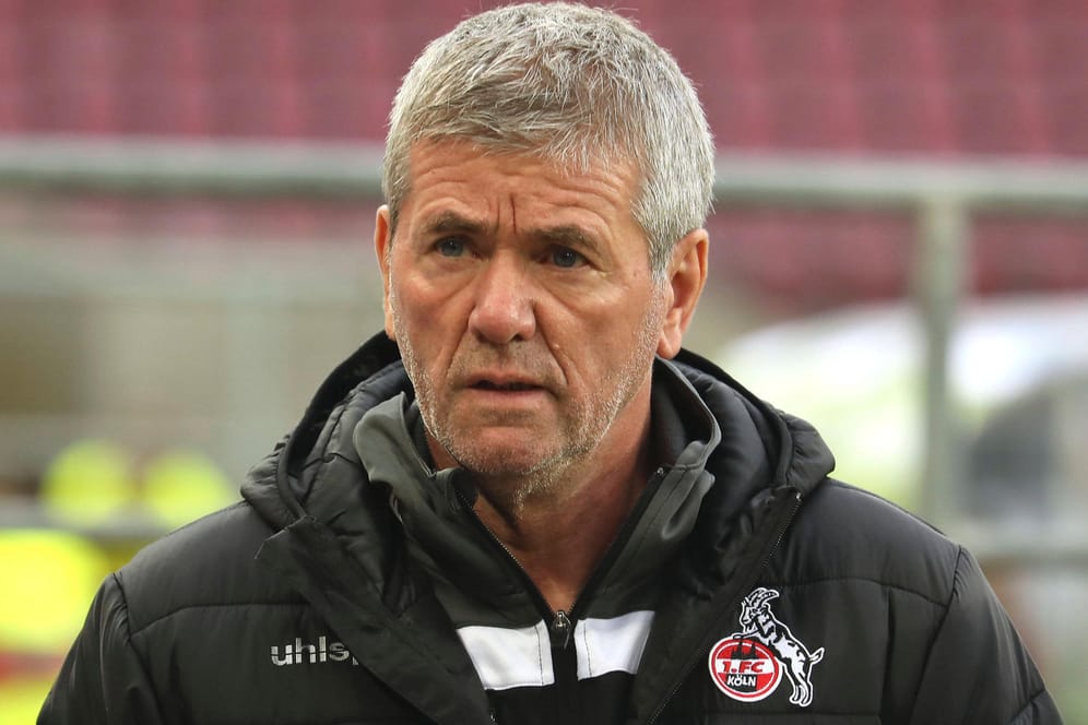 Trainer Friedhelm Funkel: Der 67-Jährige rettete den 1. FC Köln vor der Zweiten Liga.