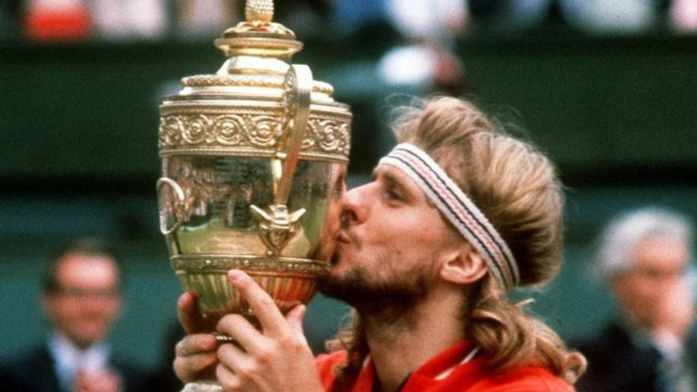 Der Schwede Björn Borg gewann das Turnier in Wimbledon fünf Mal in Folge.