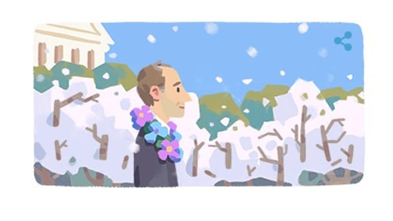 Google Doodle ehrt den Schwulenaktivisten Franklin Kameny.