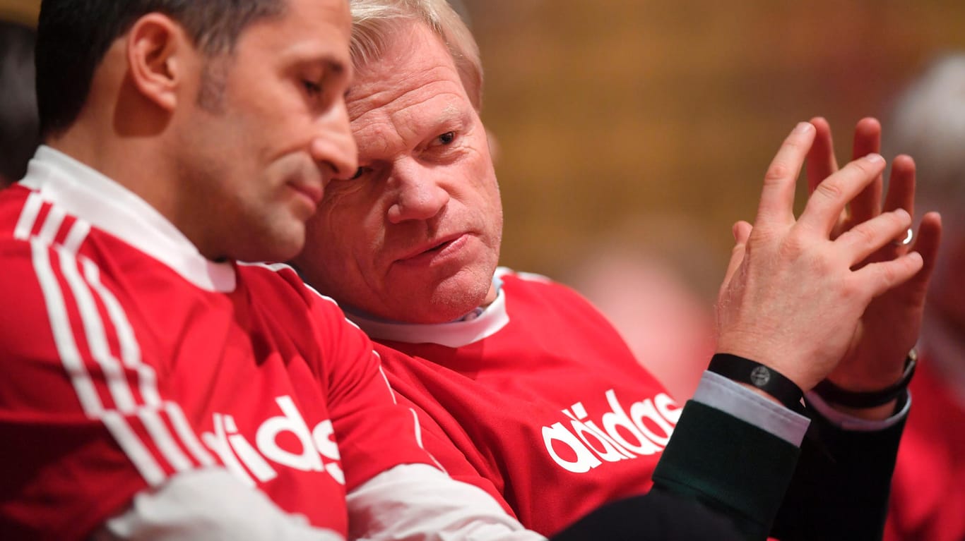 Hasan Salihamidzic (l.) und Oliver Kahn: zwei ehemalige Bayern-Profis, die immer wichtiger im Verein werden.
