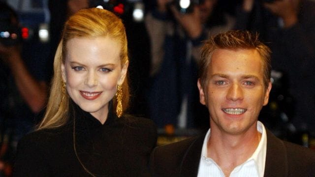 Nicole Kidman und Ewan McGregor 2001 bei der Premiere von "Moulin Rouge" in London.