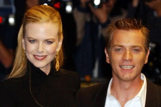 Nicole Kidman und Ewan McGregor 2001 bei der Premiere von "Moulin Rouge" in London.